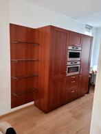 Keukenkasten excl. apparatuur, Huis en Inrichting, Ophalen, Gebruikt, Bruin, 200 cm of meer