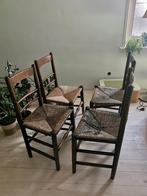 Antieke 18e eeuwse Engelse knopstoeltjes, Antiek en Kunst, Antiek | Meubels | Stoelen en Banken, Ophalen