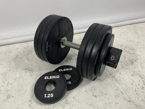 Eleiko Loadable Dumbbell | verstelbare dumbbell 42,5kg, Sport en Fitness, Fitnessmaterialen, Nieuw, Dumbbell, Armen, Benen, Borst