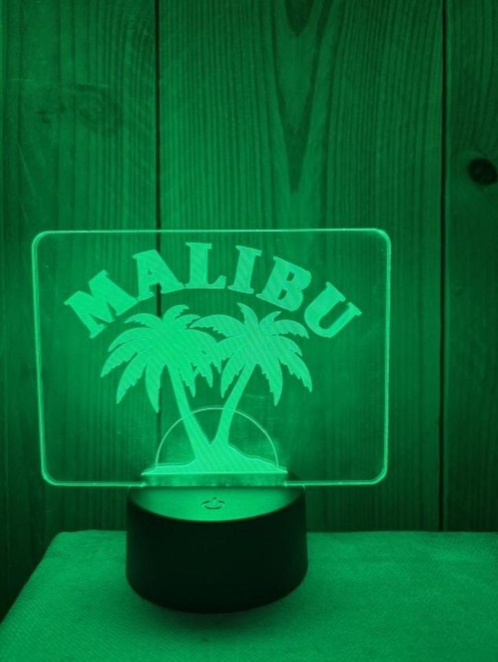 Malibu lamp, Verzamelen, Merken en Reclamevoorwerpen, Lichtbak of (neon) lamp, Ophalen of Verzenden