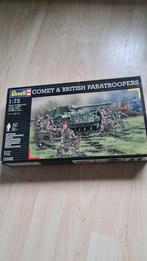 Revell Comet & British Paratroopers., Ophalen of Verzenden, Zo goed als nieuw, 1:50 of kleiner