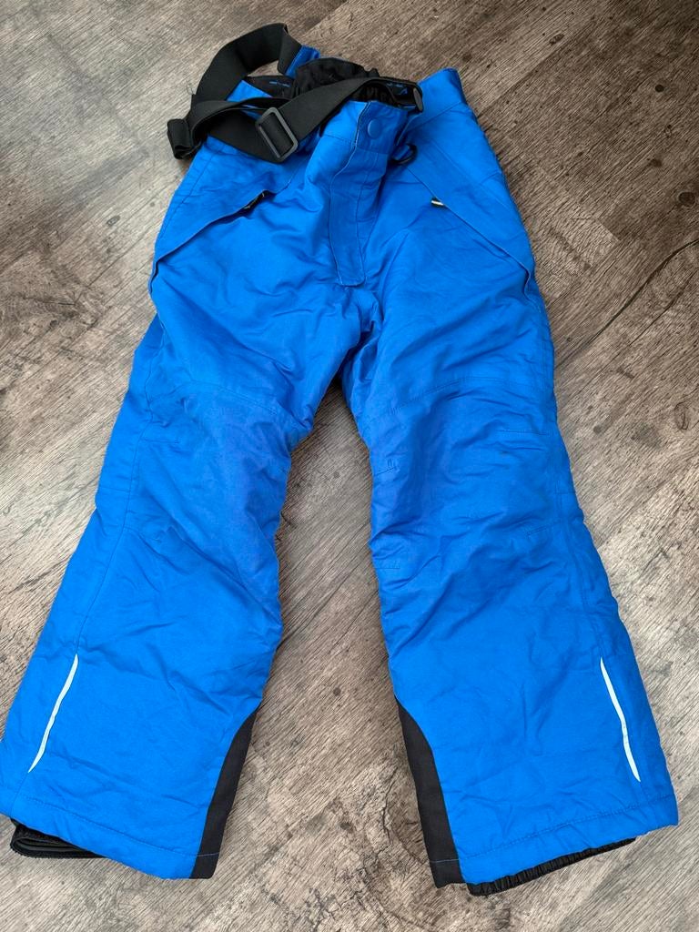 Ski broek blauw 110/116, Ophalen of Verzenden, Jongen of Meisje