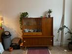 Mid-century modern vintage dressoir, Huis en Inrichting, Kasten | Dressoirs, Ophalen, Gebruikt, 100 tot 150 cm, Eikenhout