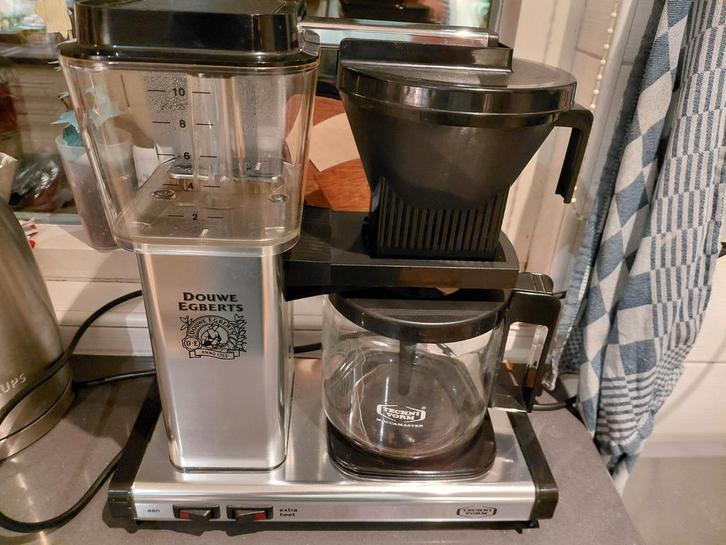 Moccamaster Technivorm Douwe Egberts Koffiezetapparaat, Witgoed en Apparatuur, Koffiezetapparaten, Zo goed als nieuw, Gemalen koffie