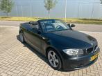 BMW 1-Serie (e87) 2.0 118I Cabrio 2009 Zwart High Executive, Auto's, Te koop, Geïmporteerd, Benzine, 73 €/maand