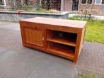 Teak houten tv meubel, Huis en Inrichting, Kasten | Televisiemeubels, Minder dan 100 cm, 25 tot 50 cm, Gebruikt, Ophalen of Verzenden