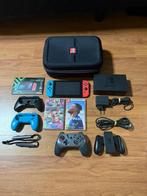 Nintendo Switch + Koffer / Mario kart 8 Deluxe & Accessoires, Spelcomputers en Games, Games | Nintendo Switch, Racen en Vliegen