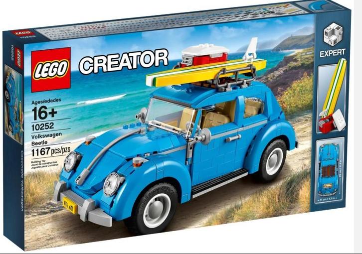 LEGO VW Beetle modelnr 10252, Kinderen en Baby's, Speelgoed | Duplo en Lego, Zo goed als nieuw, Lego, Complete set, Ophalen of Verzenden
