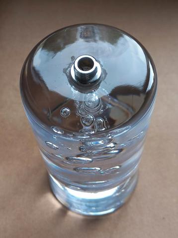 Glazen Cilinder met Bubbels - Decoratief Element beschikbaar voor biedingen