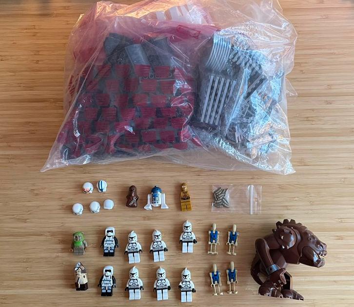 Lepin Star Wars Poppetjes - Clone Troopers, Rancor, Kinderen en Baby's, Speelgoed | Duplo en Lego, Zo goed als nieuw, Losse stenen
