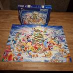 Ravensburger Kerstmis met Disney legpuzzel 1000 st izgs, Hobby en Vrije tijd, Denksport en Puzzels, Ophalen, 500 t/m 1500 stukjes