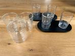 Nespresso Citiz set | espresso, water + onderbordjes, Glas of Glazen, Ophalen of Verzenden, Overige stijlen, Glas