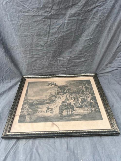 Rembrandt Ets - De Eendracht van het Land, Antiek en Kunst, Kunst | Etsen en Gravures, Ophalen