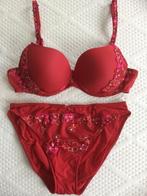 Marie Jo Bh maat 75B slip 40 Rood, Marie Jo, Ophalen of Verzenden, Rood, BH