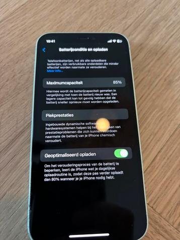 Iphone 12 mini wit beschikbaar voor biedingen