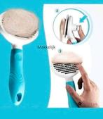 Nieuwe antiklit hondenborstel met beschermdopjes, Dieren en Toebehoren, Honden-accessoires, Ophalen of Verzenden, Nieuw