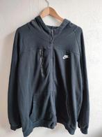 Vintage Nike red label 3XL vest capuchon hoodie zwart XXXL, Kleding | Heren, Zwart, Nike, Overige maten, Ophalen of Verzenden