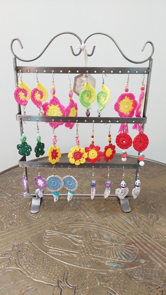 Schoenkadootje! Kinderoorbellen handgemaakt
Gehaakt, Sieraden, Tassen en Uiterlijk, Kindersieraden, Nieuw, Oorbellen, Overige kleuren