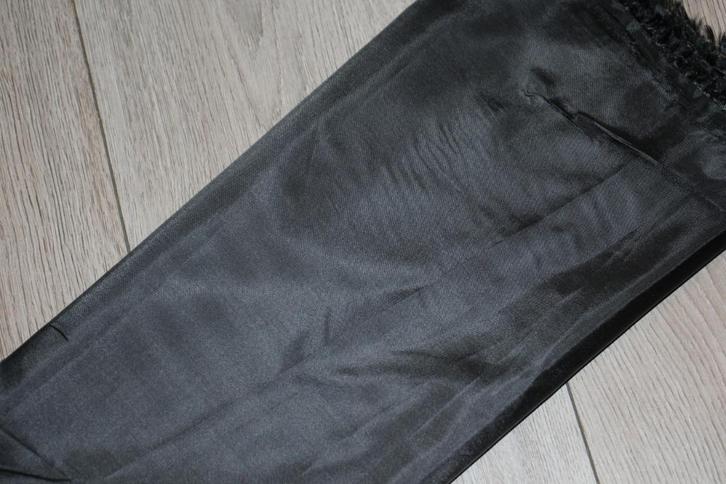 Polyester voering stof - uni zwart gekleurd #3743, Hobby en Vrije tijd, Stoffen en Lappen, Nieuw, Polyester, 120 cm of meer, 30 tot 200 cm