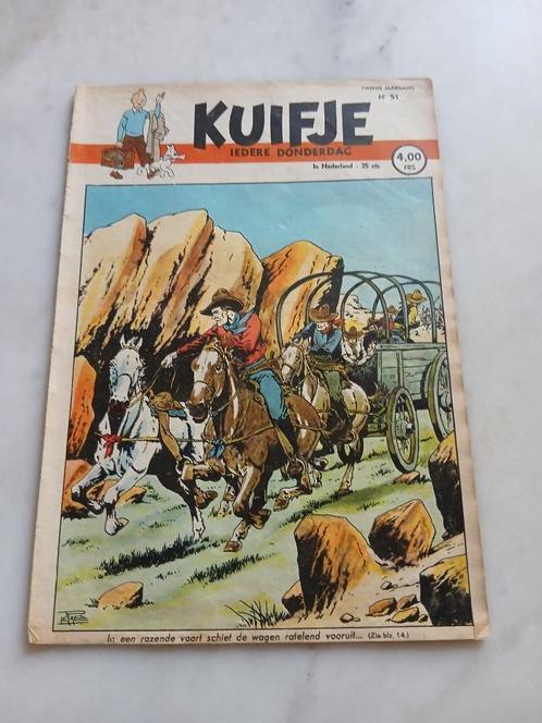 Weekblad Kuifje 1947 nr 51, in goede staat, Boeken, Stripboeken, Gelezen, Eén stripboek, Ophalen of Verzenden