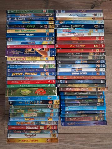 Disney Dvd’s 60 stuks beschikbaar voor biedingen