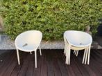 Philippe Starck soft egg chairs, Tuin en Terras, Tuinstoelen, Ophalen, Zo goed als nieuw, Kunststof