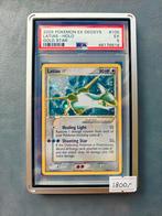 Latias Gold Star PSA 5 Ex Deoxys 105/107, Ophalen of Verzenden, Zo goed als nieuw, Losse kaart, Foil