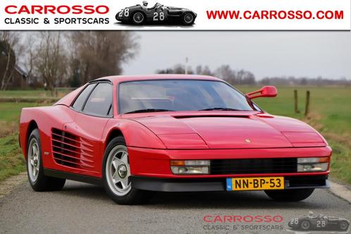Ferrari Testarossa Monospecchio (bj 1985), Auto's, Ferrari, Bedrijf, Te koop, Testarossa, Airconditioning, Centrale vergrendeling