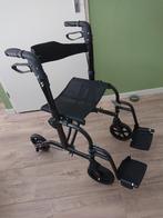 Rolstoel rollator (zowel rolstoel als rollator), Diversen, Rolstoelen, Ophalen, Inklapbaar, Zo goed als nieuw, Duwrolstoel