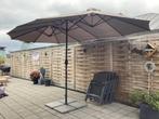 Dubbele parasol, Ophalen, Gebruikt, Meer dan 4 meter, Stokparasol