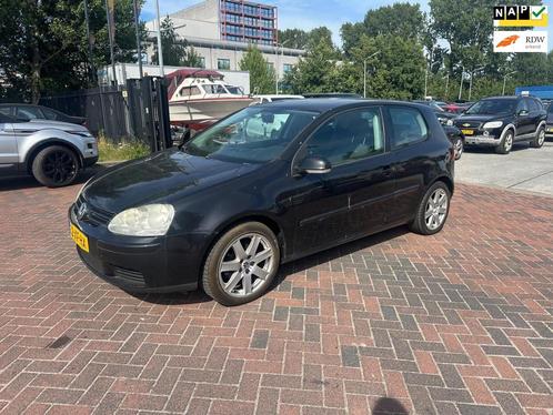 Volkswagen Golf 1.4 Optive 3 Airco! 250DKM NAP! Zwart! 2007, Auto's, Volkswagen, Bedrijf, Te koop, Golf, Benzine, Euro 4, C, Hatchback