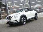 Nissan Juke DCT Tekna (full options) *10 JAAR GARANTIE!, Stof, Met garantie (alle), Wit, Traction-control