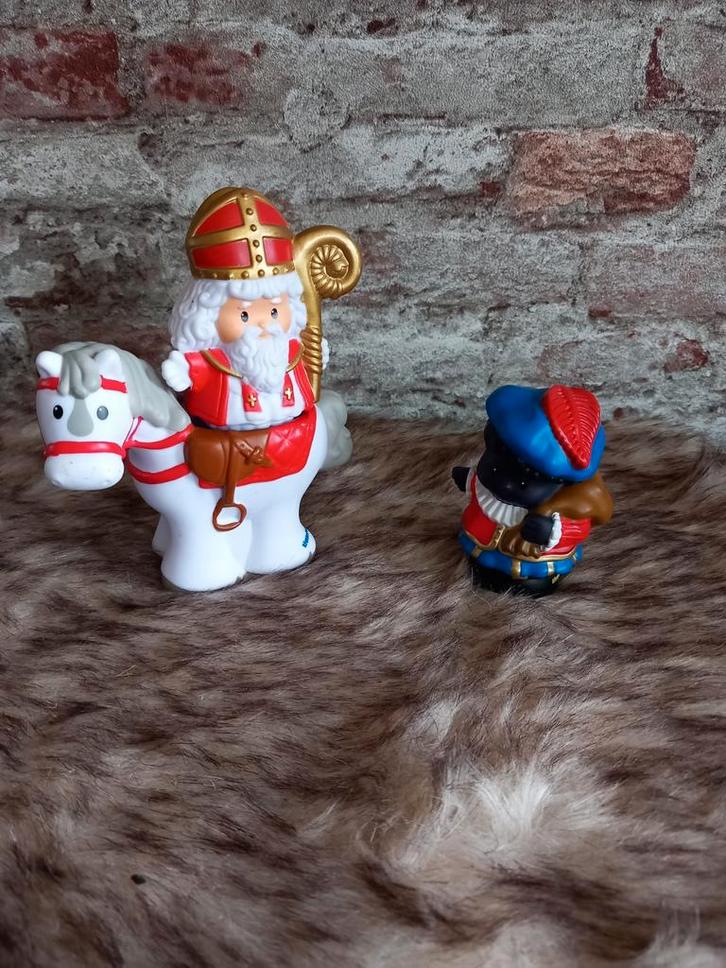 Sinterklaas en zwarte Piet little People, Diversen, Sinterklaas, Ophalen of Verzenden