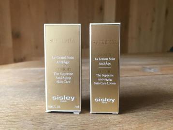 Sisley, Supremya lotion 10ml. & nacht creme 2ml (nieuw) beschikbaar voor biedingen