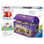 Te koop, 3d puzzel opbergdoos paarden, Ophalen of Verzenden, Zo goed als nieuw, Meisje