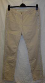 MarcCain nieuwe broek zand/beige +kant rand N5 L nr 46593, Kleding | Dames, ., Beige, Maat 42/44 (L), Nieuw