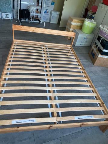 IKEA NEIDEN bedframe – grenen, 140x200 cm