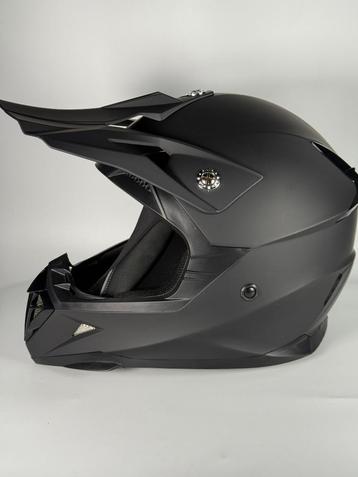 Yema Motocross Helmet – Black – Size M (57–58 cm) beschikbaar voor biedingen