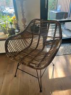 Leuke rotan stoel, Huis en Inrichting, Stoelen, Ophalen, Bruin, Zo goed als nieuw, Eén