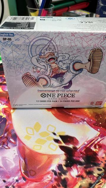 One Piece - Awakening of the new era boosterbox OP-05 nieuw beschikbaar voor biedingen