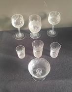 Kristallen Glazen Set, Ophalen of Verzenden