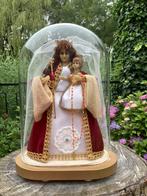 Erg mooi wassen Maria beeld ❤️ in glazen stolp, Ophalen