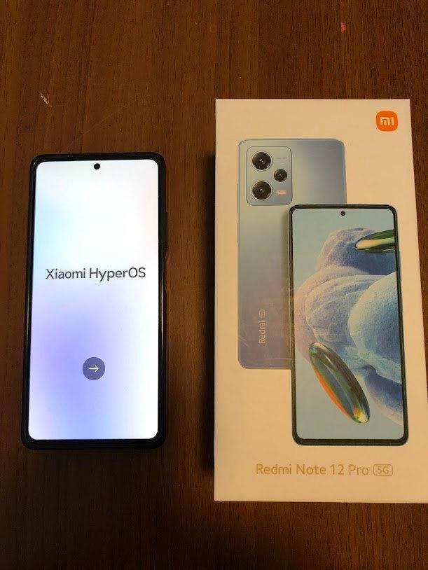 Redmi Note 12 Pro 5G Midnight Black 6GB RAM 128GB ROM, Telecommunicatie, Mobiele telefoons | Overige merken, Gebruikt, Zonder abonnement