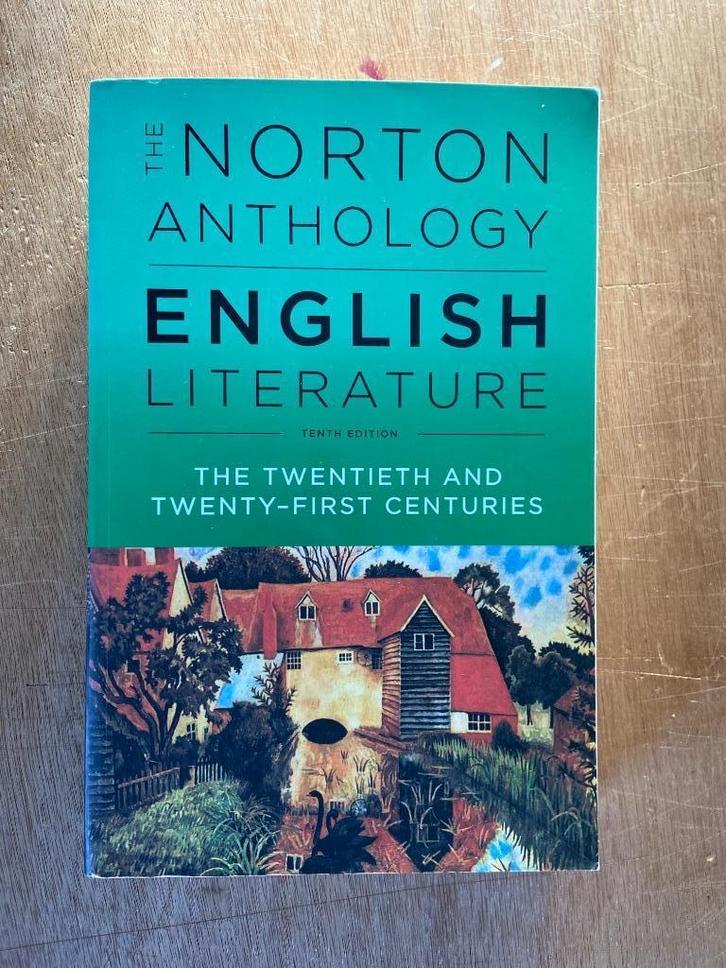 The Norton anthology of English literature 20th and 21st, Boeken, Studieboeken en Cursussen, Zo goed als nieuw, Niet van toepassing