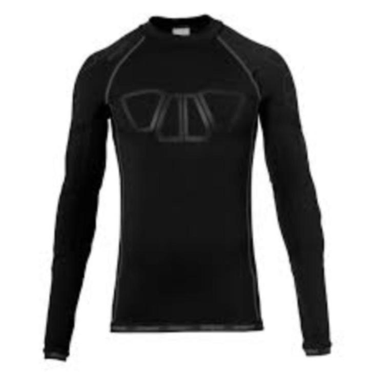 Uhlsport BionikFrame Black Edition keepersondershirt, maat M, Sport en Fitness, Voetbal, Zo goed als nieuw, Shirt, Maat M, Ophalen of Verzenden
