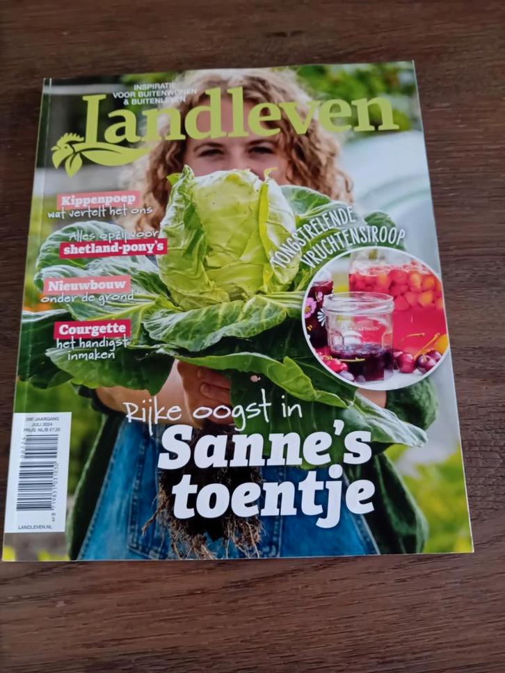 Landleven Tijdschrift Juli 2024, Boeken, Tijdschriften en Kranten, Gelezen, Sport en Vrije tijd, Ophalen of Verzenden