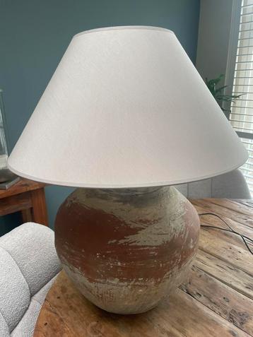 HOFFZ oude Kruiklamp incl. kap beschikbaar voor biedingen