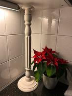 Hoge witte hoedenstandaard 62 cm hoog, Ophalen of Verzenden