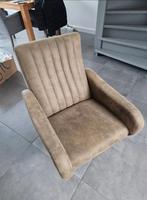 Zeer nette olijfgroene fauteuil, Huis en Inrichting, Fauteuils, Ophalen, 75 tot 100 cm, Zo goed als nieuw, Retro