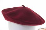 Alpino Baret bordeaux donker rood geweven 54-60 NIEUW 1 size, Nieuw, Muts, Ophalen of Verzenden